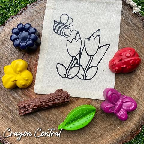 Garden Critter Crayon Set