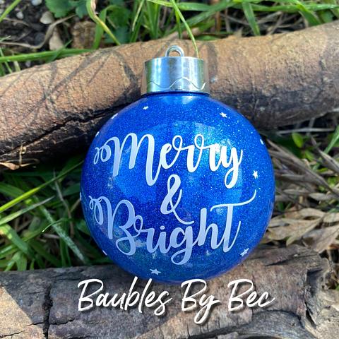 Merry & Bright Bauble